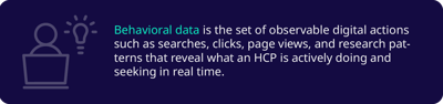 Behavioral Data Call Out Box